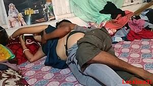 young horny bengali wife gets bent over anal fucked hard by webcam bull