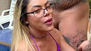 hey tattooed dude pounds blondes big tits pussy bent over doggystyle till gaping orgasm