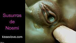 oh god my fat pussy throbs cumming hard on this thick dildo toy