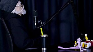 Flor De Damiana Plays Fetish Toys In Sheer Red