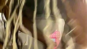 Remi Rides BBC In Unexpected Toilet Stall