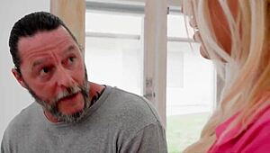 big tits milf sneaks deepthroat on bro-in-law then sloppy 69 muff dive