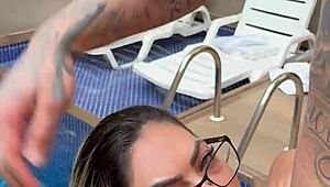 hey tattooed dude pounds blondes big tits pussy bent over doggystyle till gaping orgasm