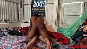 young horny bengali wife gets bent over anal fucked hard by webcam bull