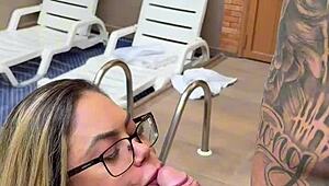 hey tattooed dude pounds blondes big tits pussy bent over doggystyle till gaping orgasm