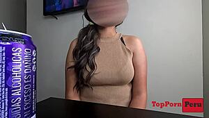 Kimberly Bella's Virgin Ass Blasted in Peruvian Anal Casting Creampie!