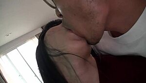 japanese milf's secret video shows off her curvy figure