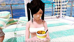 what happens next in harem hotel 163 game play?