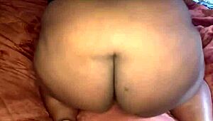 Pregnant bbw curiously tests new toy on her sensitive area gently