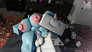 Roblox Furry Kemono Bareback Penetrates Friend Sno MX RLN in Ass