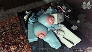 Roblox Furry Kemono Bareback Penetrates Friend Sno MX RLN in Ass