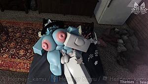 Roblox Furry Kemono Bareback Penetrates Friend Sno MX RLN in Ass