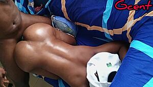 Bet you can't handle my girlfriend's juicy big pussy doggystyle screams.