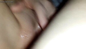 vanessa's perfect puffy cameltoe drips cum on cock after clothes rip and squirting