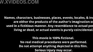 Freshman angel santana screams through mandatory hitachi vibrator orgasm from doctor tampa