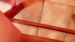 super relaxin' slow mo on this pregnant brunette's wet pussy feels amazin' uh