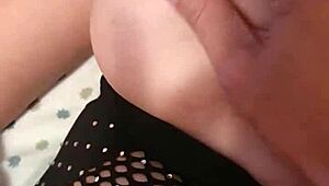 wife's nasty lingerie vibrator birthday gift part 1