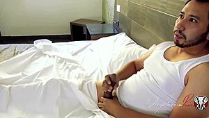 your stepmom's friend agat begs for your cock deep in her fat ass creampie