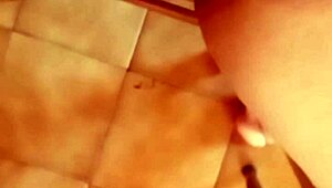 super relaxin' slow mo on this pregnant brunette's wet pussy feels amazin' uh