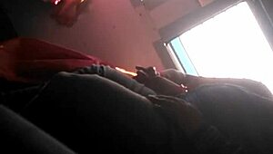 i saw telugu AUNTY big fat ASS shaking on TRAIN