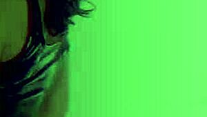 hot brunette latina alina lopez strips backstage, rides cock cowgirl after interview