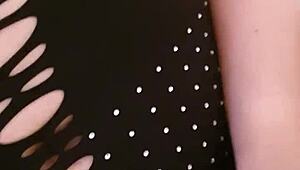 wife's nasty lingerie vibrator birthday gift part 1