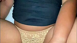 A hot kolkata college babe rides big cock cowgirl in viral bedroom romp