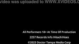 Freshman angel santana screams through mandatory hitachi vibrator orgasm from doctor tampa