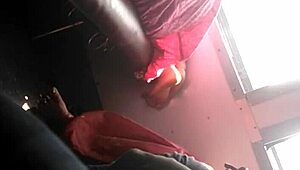 i saw telugu AUNTY big fat ASS shaking on TRAIN