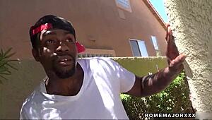 exotic brunette alycia starr wet pussy licked by rome major