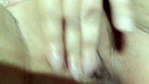 fieryaries plugs ass while masturbating solo homemade