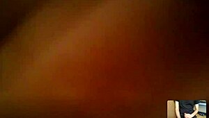 innocent video chat turns into steamy solo pussy tease and moan fest