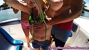 i got gangbanged by hot stud surrounded by sexy babes outdoors party style