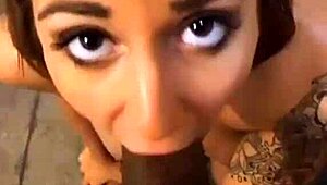 stepsis layla london strokes and sucks big cock up close