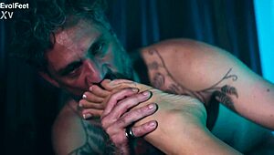 i crave a boy worshipping my latina feet heels toes while i gag him deepthroat style