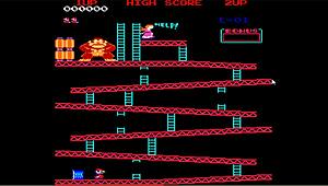 Brunette Gamer's Donkey Kong Play Hides Unexpected Twists