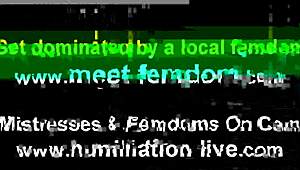 Your pathetic tiny penis gets humiliated by strict mistress sph domination!