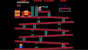 Brunette Gamer's Donkey Kong Play Hides Unexpected Twists