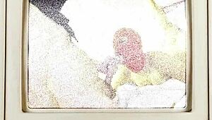 Aria Nicole's Pussy Fucked Hard and Filled with Creampie Close-Up