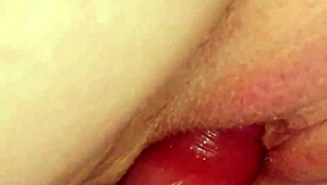 Super Wet And Extremely Tight Pussy Dripping With Juices Closeup