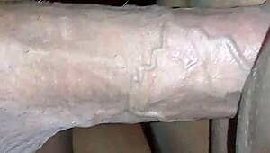 Husband rams wife doggystyle balls-deep her pussy grips as cum throbs inside