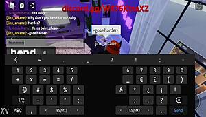 itznicolemaria dives into wild lesbian fuck in roblox condo