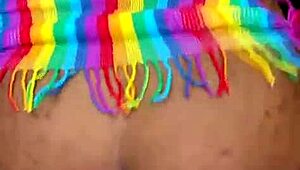 Latina milf landlord wife squirts wildly from elevator fingering and pounding