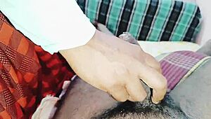 Indian couple fucks hardcore with Telugu dirty talk