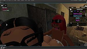 snowbunny futanari lesbian gets ass railed hard