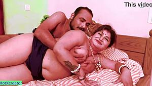Naughty Bhabhi Tempts Laundry Boy for Quick Fuck