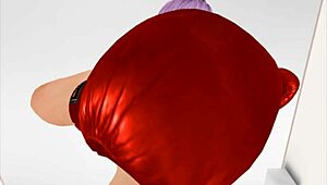 Ayame's Femdom Boxing Punches in Intense POV