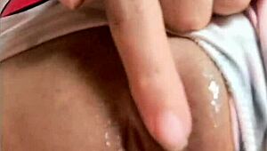 that chica suddenly gets all hot and bothered watching a steamy porn video right there