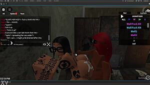 snowbunny futanari lesbian gets ass railed hard