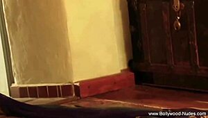 exotic indian princess dances nude teasing her natural tits